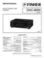 Fisher DAC-9050 - Schematic 